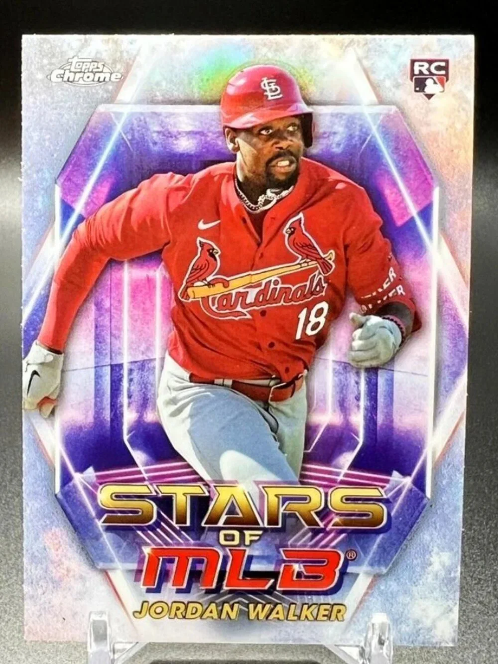 2023 Topps Update Stars of the MLB #SMLB-85 Jordan Walker Rookie (RC)